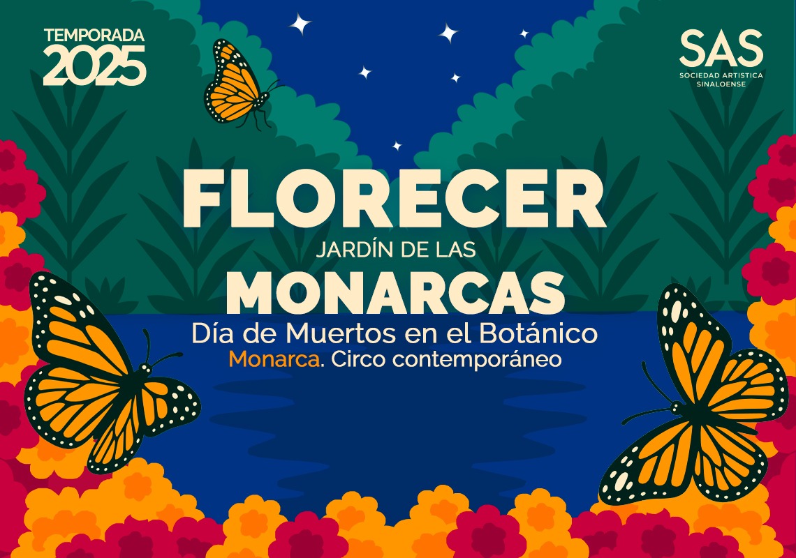 FLORECER: JARDÍN DE LAS MONARCAS